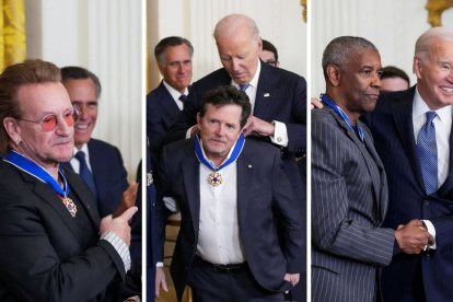 Joe Biden entrega Medalla Presidencial de la Libertad