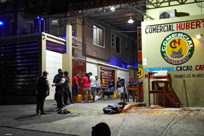 El ataque violento se registró en la casa y el comercial de la familia Villao.