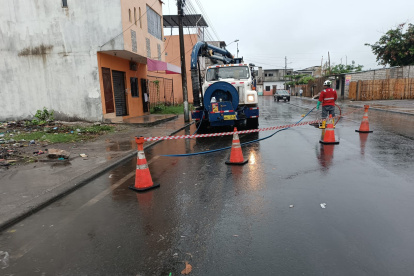 La lluvia generó varios problemas en la ciudad
