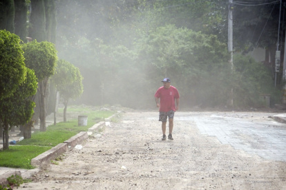 El 30% de las vías del sector rural de Tumbaco están en mal estado.