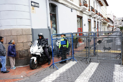 El acceso peatonal hacia la Plaza Grande este 6 de enero de 2025 sí está permitido.
