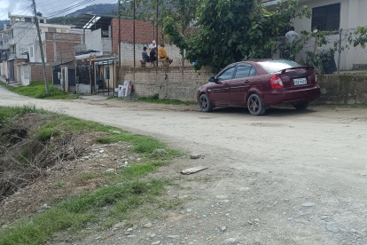 Situación. Cada invierno, las vías de este barrio se vuelven intransitables.