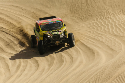 El piloto quiteño de autos Sebastián Guayasamín cumplió satisfactoriamente con las 48 horas.
