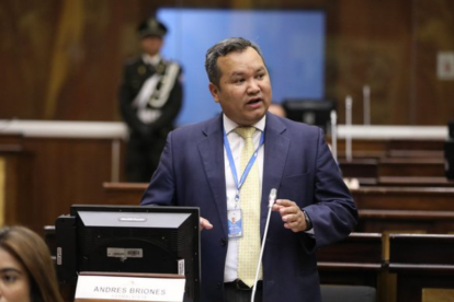Andrés Briones, asambleísta del PSC, no contó con apoyo.