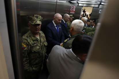 El ministro de Defensa, Gian Carlo Loffredo.