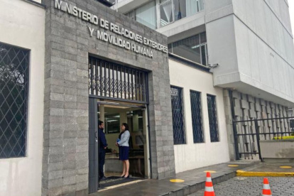 La Cancillería de Ecuador está ubicada en Quito.