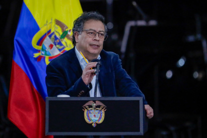 Fotografía de archivo del presidente de Colombia, Gustavo Petro.
