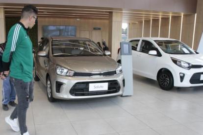 La venta de carro se redujo en 2024 en relación al 2023.