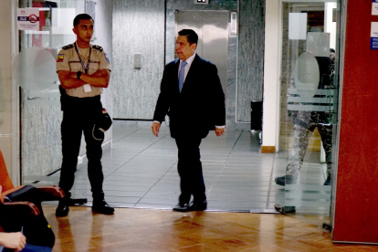 Pablo Muentes, exlegislador del Partido Social Cristiano, es uno de los procesados en el caso Purga.