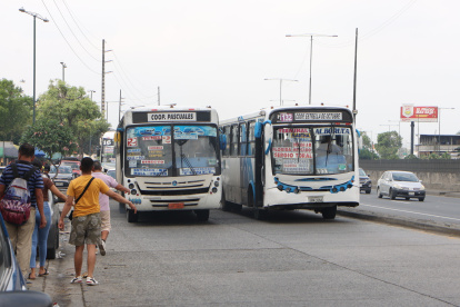 Una de las principales rutas que seguía esta cooperativa, era en la vía Perimetral.