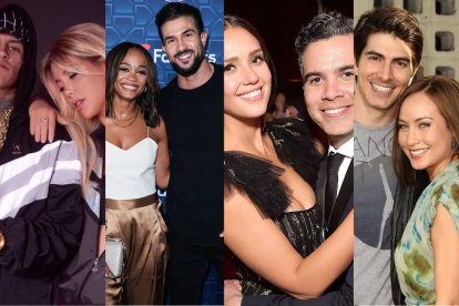 L-Gante y Wanda Nara, Rachel lindsay y Bryan Abasolo, Jessica Alba y Cash Warren, y Courtney Ford y Brandon Routh.