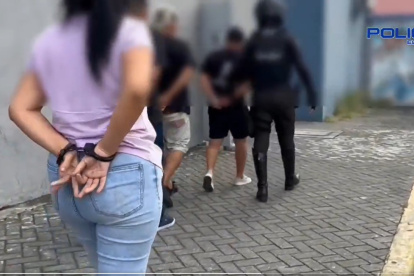 El caso lo dio a conocer la Policía Nacional.