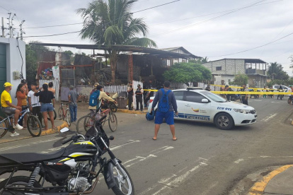 El brutal ataque ocurrió en la ciudadela Fabián Palacios, en Portoviejo.
