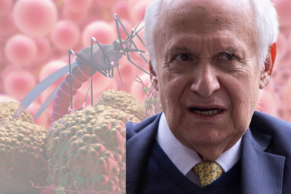 Manuel Elkin Patarroyo fue un reconocido científico colombiano que inventó la vacuna sintética contra la malaria.