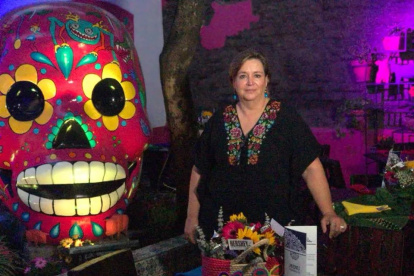 La chef mexicana Maru Toledo posa durante una entrevista con EFE este lunes, en Guadalajara (México).