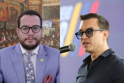 Alejandro Muñoz es denunciado penalmente por el presidente Noboa, tras decisión de la Asamblea Nacional de devolverle el decreto N° 500.