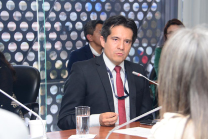 Daniel Falconí, exviceministro de Finanzas, dejó el cargo el 1 de enero de 2025.
