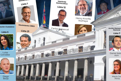 En las elecciones generales de 2025 hay 16 binomios que buscan llegar a Carondelet.