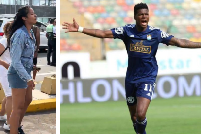 Washington Corozo fue increpado a gritos por una señorita en su llegada a Lima.