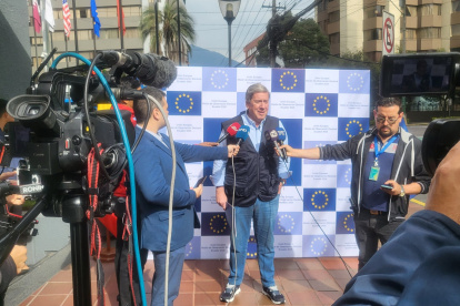 Gabriel Mato es  parte de la Misión de Observación Electoral de la Unión Europea (MOE UE) en Ecuador 2025.