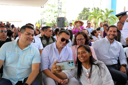 El presidente Daniel Noboa canceló su presentación en un acto de campaña en Machala