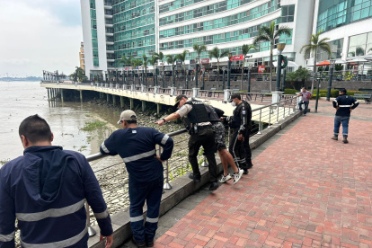 Trabajadores del sector alertaron a la Policía Nacional del hallazgo