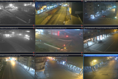 Imagen compartida por el alcalde Aquiles Álvarez. En ella, asegura, se está monitoreando la ciudad a través de las cámaras de seguridad.