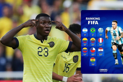 Moisés Caicedo jugador de Ecuador rumbo al Mundial 2026.