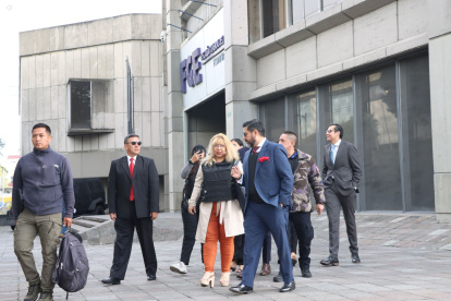 La jueza Nubia Vera entregó un pendrive en la Fiscalía con el supuesto texto para negar la acción de protección a Verónica Abad.