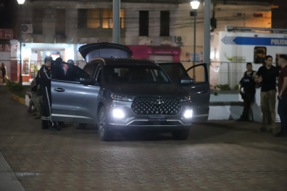 Hecho. El auto fue encontrado por los presuntos autores del crimen.