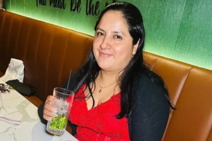 La familia de Lucrecia Elizabeth Jadán publicó esta imágen en GoFundme, donde realizan una colecta para darle sepultura.