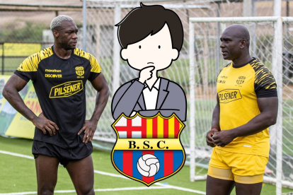 Felipe Caicedo y Segundo Castillo en plena pretemporada.