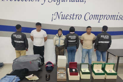 En dos operativos se detuvo a los tres implicados en la banda delictiva.