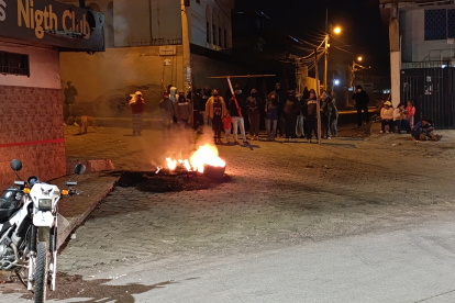 Riobamba. Los vecinos del sector realizaron manifestaciones para que los burdeles no puedan funcionar.
