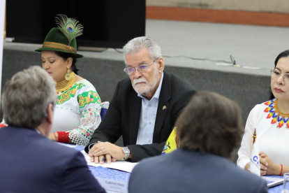 El vicepresidente del CNE Enrique Pita habló sobre el debate obligatorio.