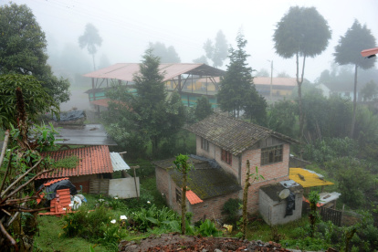 Este valle se ubica en el noroccidente de Quito, en la parroquia de Calacalí.