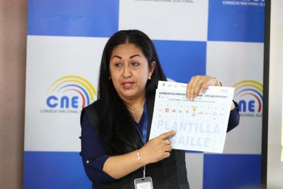 Las personas con discapacidad visual contarán con una papeleta braille.