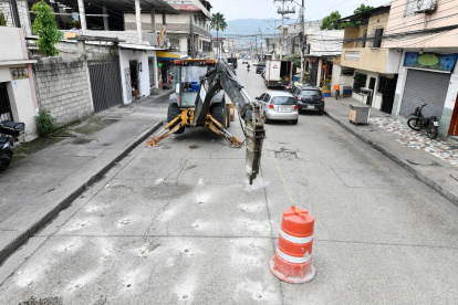 El objetivo de los trabajos es mejorar el estado de las vías del sector
