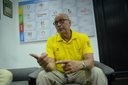 Jorge Delgado Panchana es el presidente del Comité Olímpico Ecuatoriano (COE). En 2025 culmina su periodo