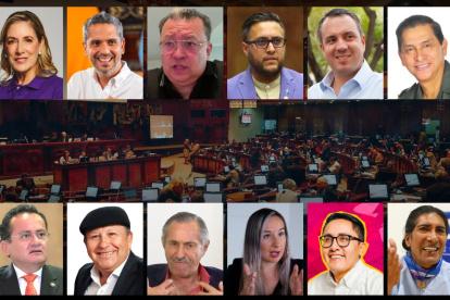 Estos son los candidatos a asambleístas nacionales que encabezan las 12 listas que aparecerán en la papeleta electoral.