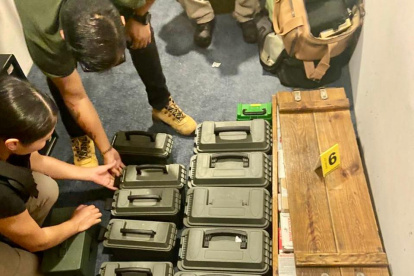 La Policia allanó la casa del abogado Oswaldo Trujillo, en donde se incautó de municiones, cuya tenencia sería ilegal