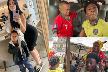 Jorgito Guayaco le presentó al famoso streamer estadounidense a quien sería su novia.