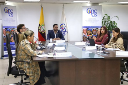 En una reunión del Consejo de Participación Ciudadana y Control Social, del 8 de enero del 2025.