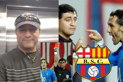 Byron Moreno en el 2002 expulsó a Francesco Totti en el partido de Italia ante Corea del Sur.