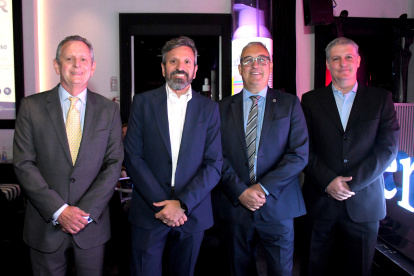 Estuvieron en Quito, Luis Ferrero, Santiago Vaz, Martín Sánchez y Antonio Costa.