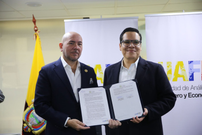 Protocolo. La firrma del acuerdo se dio en la ciudad de Quito.
