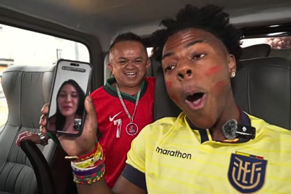 Jorgito Guayaco presentó a su supuesta novia durante un IRL con el streamer Speed.