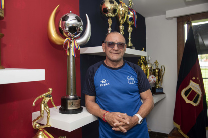 El exvolante de Argentina,  ahora como gerente del Deportivo Quito espera luchar por el ascenso.