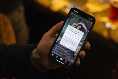 Tecnología.-TikTok dejó de funcionar en Estados Unidos.