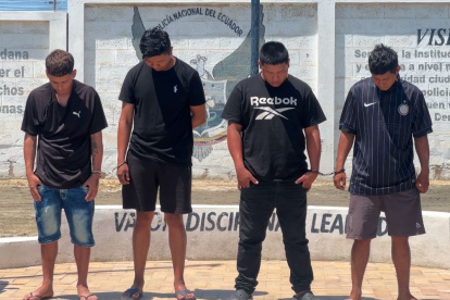 Proceso. La Policía Nacional realizó allanamientos en la provincia costera. Participaron grupos de élite.